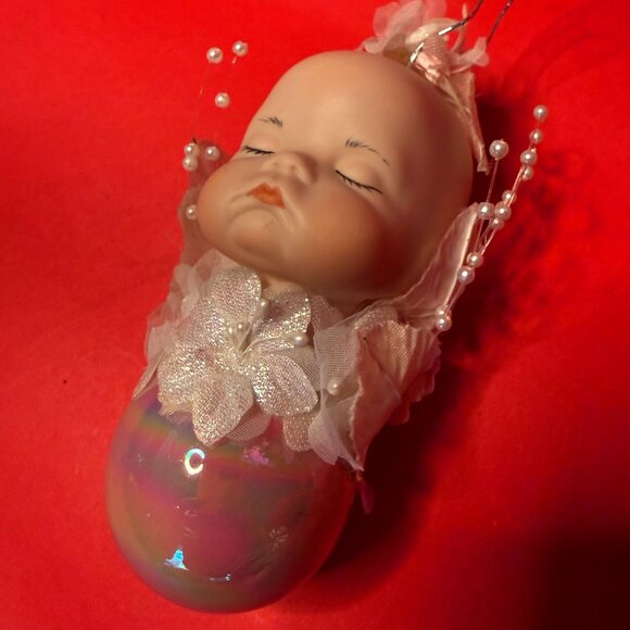 Vintage Porcelain Doll Trio Gift  – 1970s–1990s Collector’s Set – Halloween - Picture 9 of 12